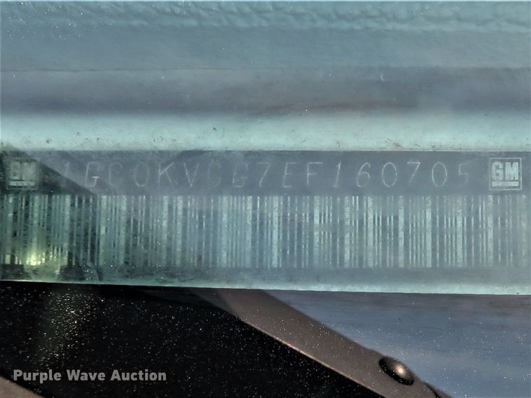 image for item DH1050 2014 Chevrolet Silverado 2500  pickup truck