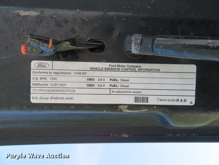 image for item DH1052 2008 Ford F350 Super Duty King Ranch  Crew Cab pickup truck