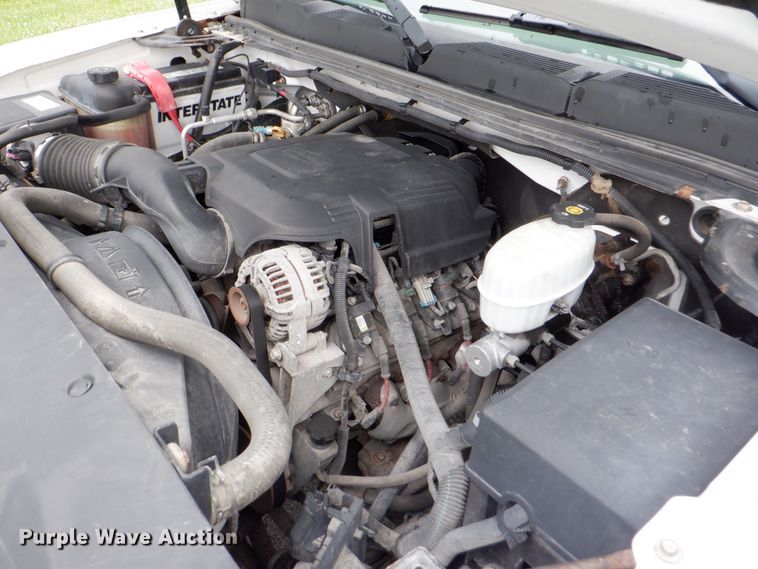 image for item DH1056 2008 Chevrolet Silverado 2500  Ext. Cab utility bed pickup truck