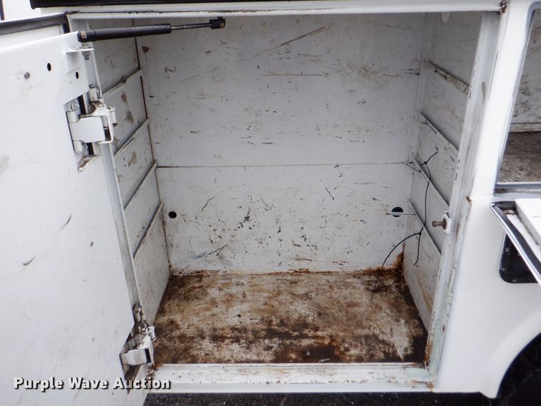 image for item DH1061 2011 Ford F450 Super Duty XL  Crew Cab utility bed truck