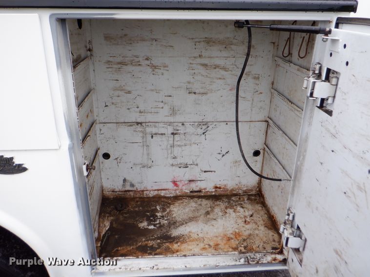 image for item DH1061 2011 Ford F450 Super Duty XL  Crew Cab utility bed truck