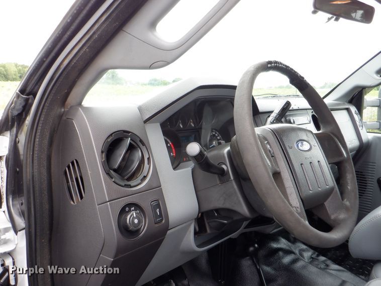 image for item DH1061 2011 Ford F450 Super Duty XL  Crew Cab utility bed truck