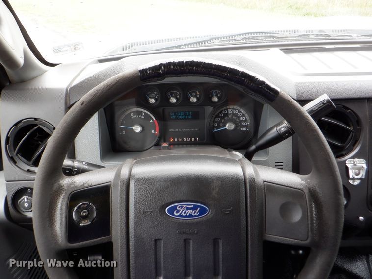 image for item DH1061 2011 Ford F450 Super Duty XL  Crew Cab utility bed truck