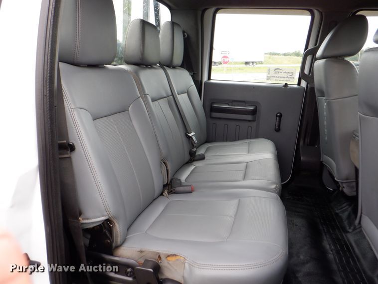 image for item DH1061 2011 Ford F450 Super Duty XL  Crew Cab utility bed truck