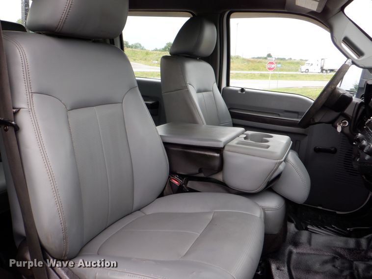 image for item DH1061 2011 Ford F450 Super Duty XL  Crew Cab utility bed truck