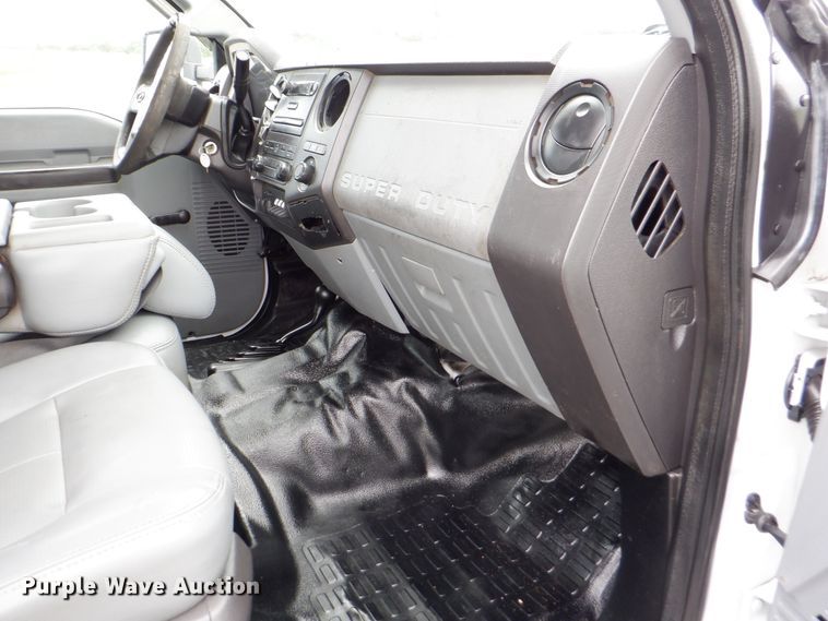 image for item DH1061 2011 Ford F450 Super Duty XL  Crew Cab utility bed truck