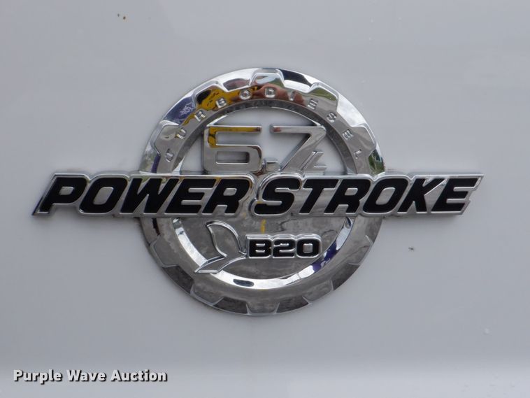 image for item DH1061 2011 Ford F450 Super Duty XL  Crew Cab utility bed truck