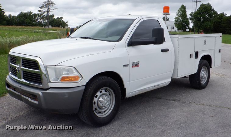 image for item DH1068 2011 Dodge Ram 2500HD  utility bed pickup truck