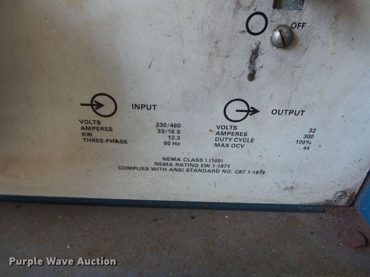 image for item DH3801 Miller CP300 wire feed welder