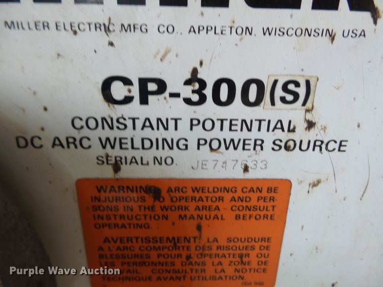 image for item DH3802 Miller CP300S welder