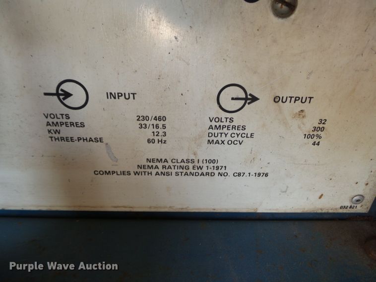 image for item DH3803 Miller CP300 welder