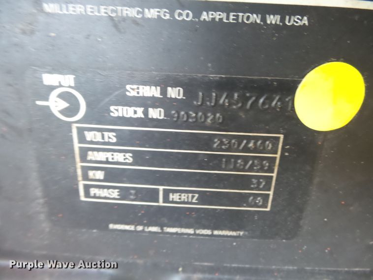 image for item DH3804 Miller Deltaweld 651 welder