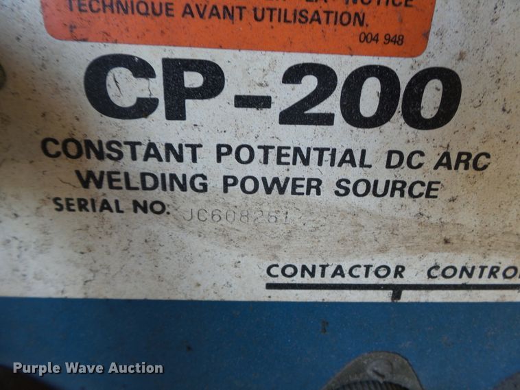 image for item DH3806 Miller CP300 welder