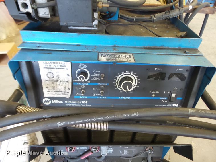 image for item DH3807 Miller Dimension 652 welder
