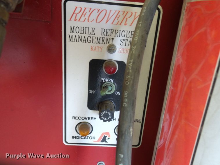 image for item DH3808 Katy Instruments Recovery 2 refrigerant recovery machine