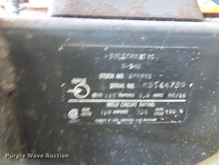image for item DH3809 Miller CP300 welder