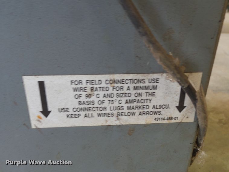 image for item DH3813 Square D 25S3H transformer