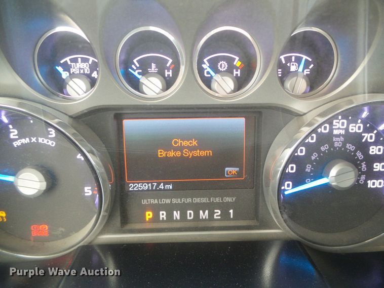 image for item DH4921 2011 Ford F250 Super Duty Lariat  Crew Cab pickup truck