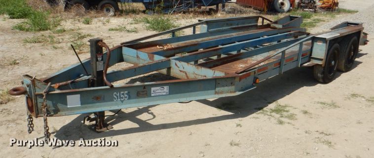 image for item DH5365 1998 Belshe T-18 utility trailer