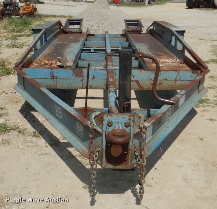 image for item DH5365 1998 Belshe T-18 utility trailer