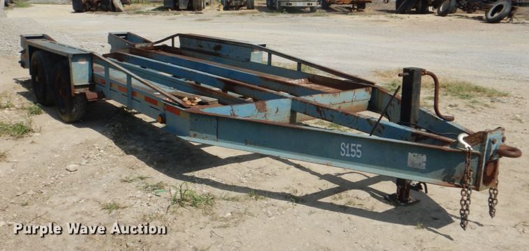 image for item DH5365 1998 Belshe T-18 utility trailer