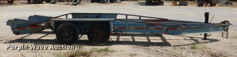 image for item DH5365 1998 Belshe T-18 utility trailer