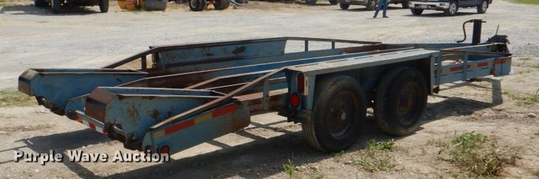 image for item DH5365 1998 Belshe T-18 utility trailer