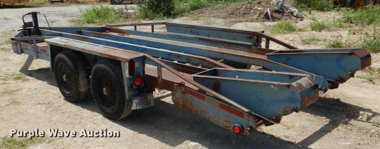 image for item DH5365 1998 Belshe T-18 utility trailer