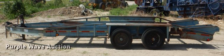 image for item DH5365 1998 Belshe T-18 utility trailer