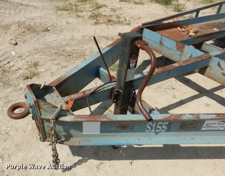 image for item DH5365 1998 Belshe T-18 utility trailer