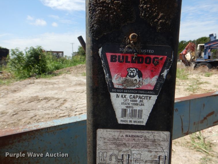 image for item DH5365 1998 Belshe T-18 utility trailer