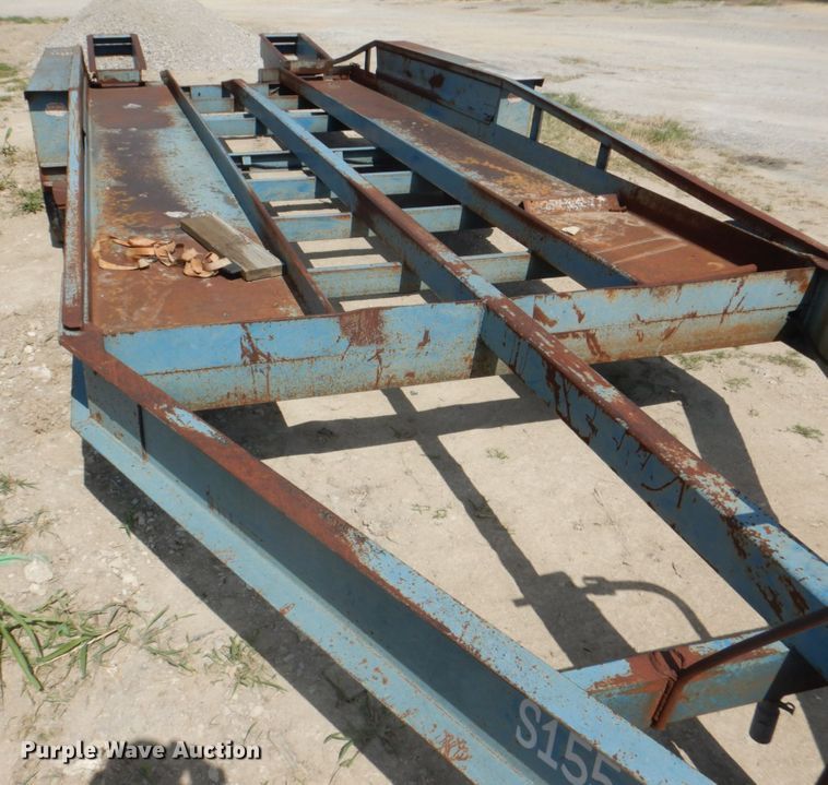 image for item DH5365 1998 Belshe T-18 utility trailer