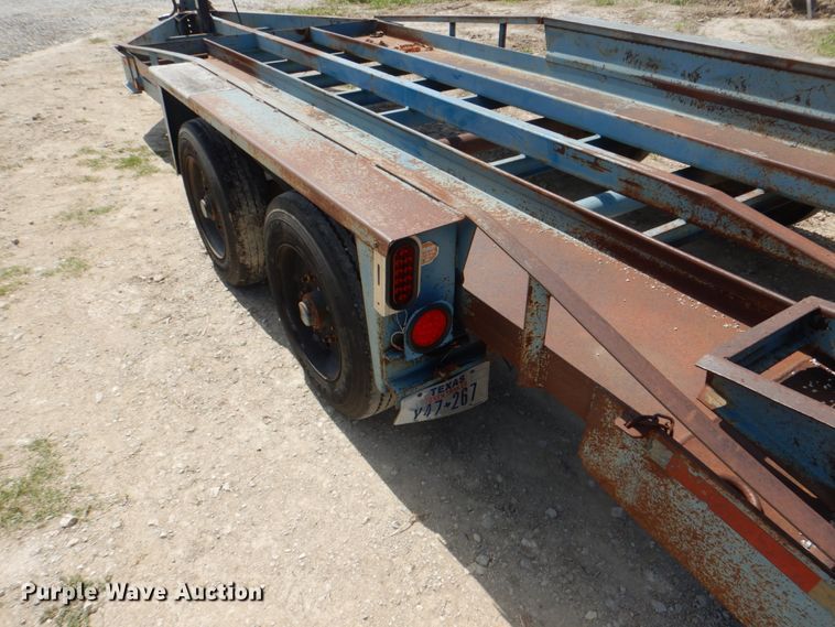 image for item DH5365 1998 Belshe T-18 utility trailer