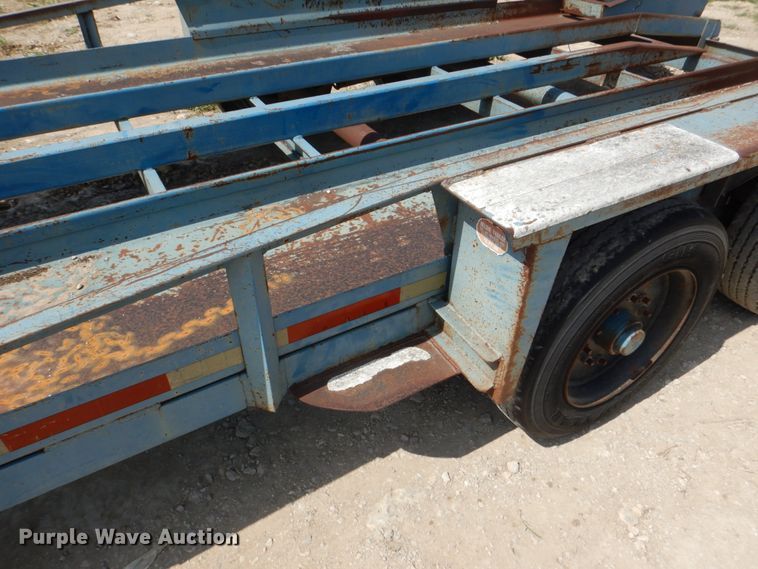 image for item DH5365 1998 Belshe T-18 utility trailer