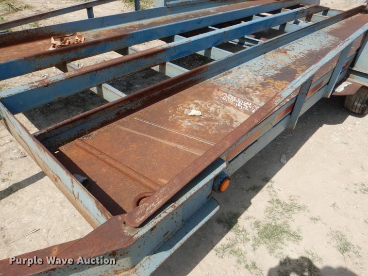 image for item DH5365 1998 Belshe T-18 utility trailer