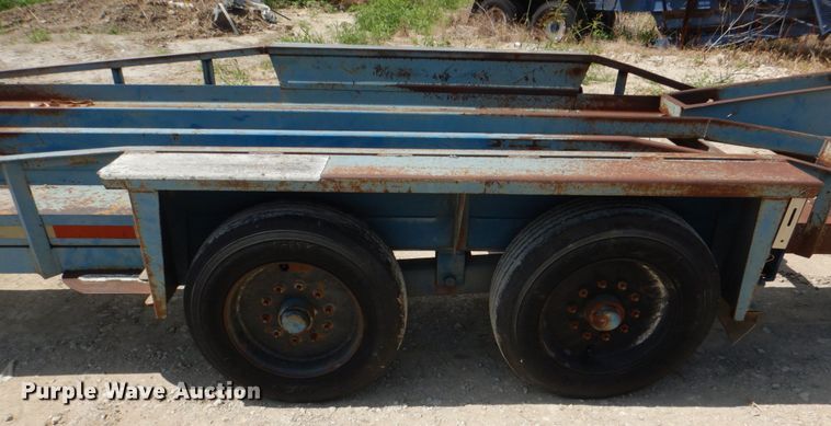 image for item DH5365 1998 Belshe T-18 utility trailer