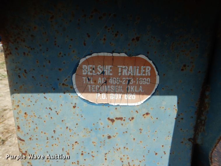 image for item DH5365 1998 Belshe T-18 utility trailer