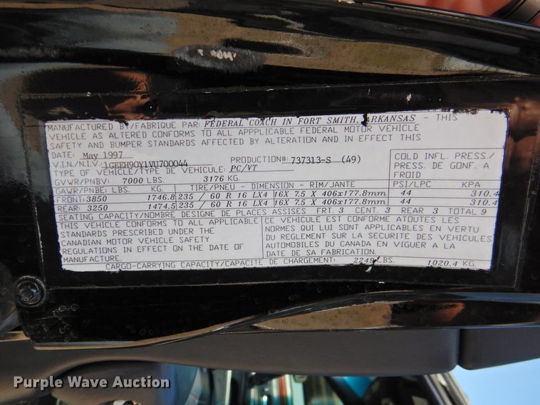 image for item DI0202 1997 Cadillac Krystal Koach  limousine