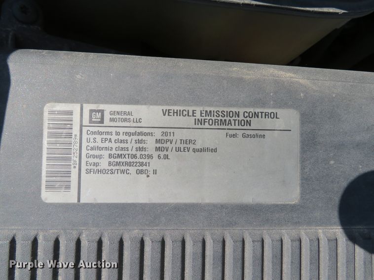 image for item DI2183 2011 Chevrolet Silverado 2500HD  utility bed pickup truck