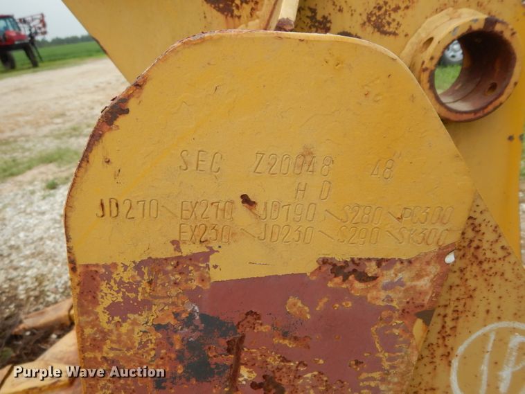 image for item DI5270 SEC Z20048 excavator bucket