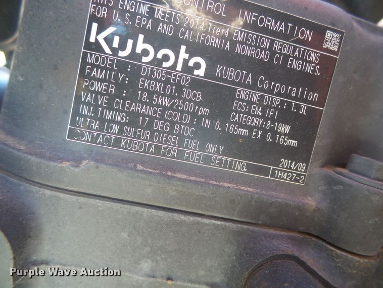 image for item EL9182 Kubota B2650  MFWD tractor