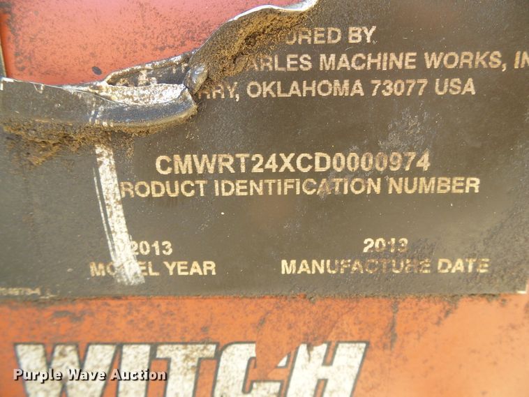 image for item EL9183 Ditch Witch RT24  trencher