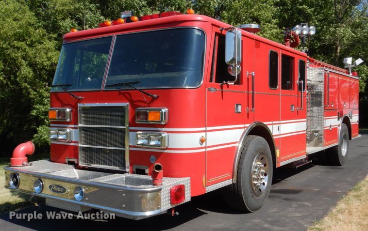 image for item GA9098 1993 Pierce  pumper fire truck