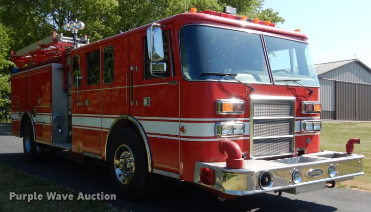 image for item GA9098 1993 Pierce  pumper fire truck