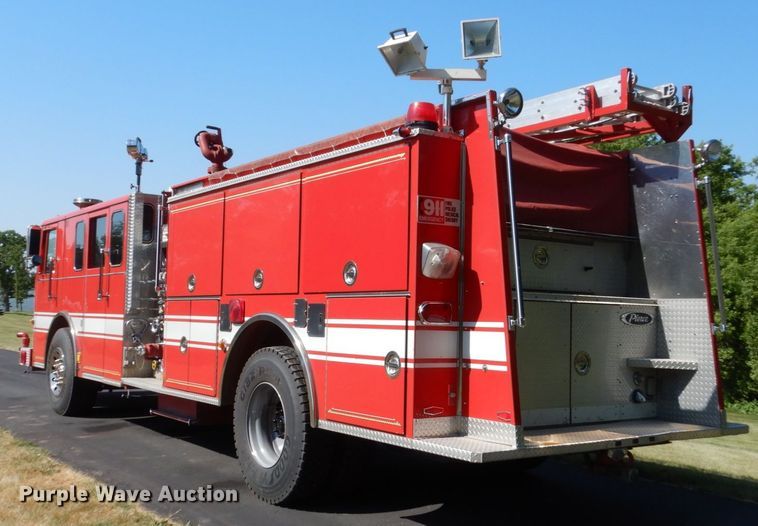 image for item GA9098 1993 Pierce  pumper fire truck
