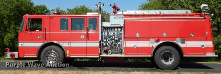 image for item GA9098 1993 Pierce  pumper fire truck