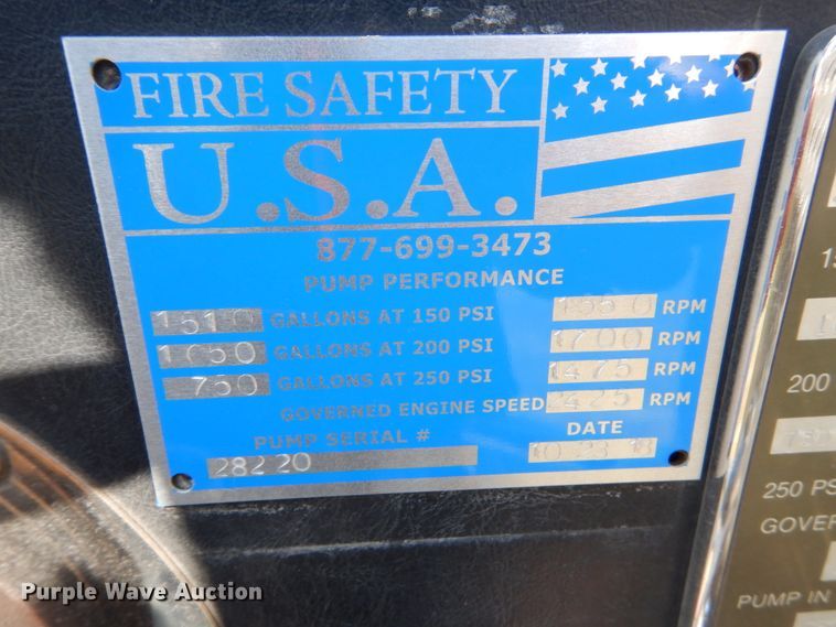 image for item GA9098 1993 Pierce  pumper fire truck