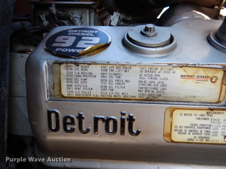 image for item GA9098 1993 Pierce  pumper fire truck