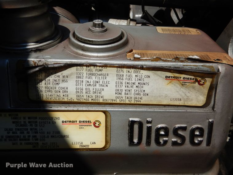 image for item GA9098 1993 Pierce  pumper fire truck