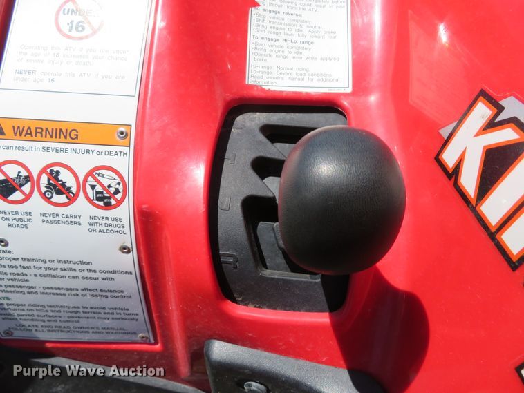 image for item GI9172 2005 Suzuki King Quad 700  atv